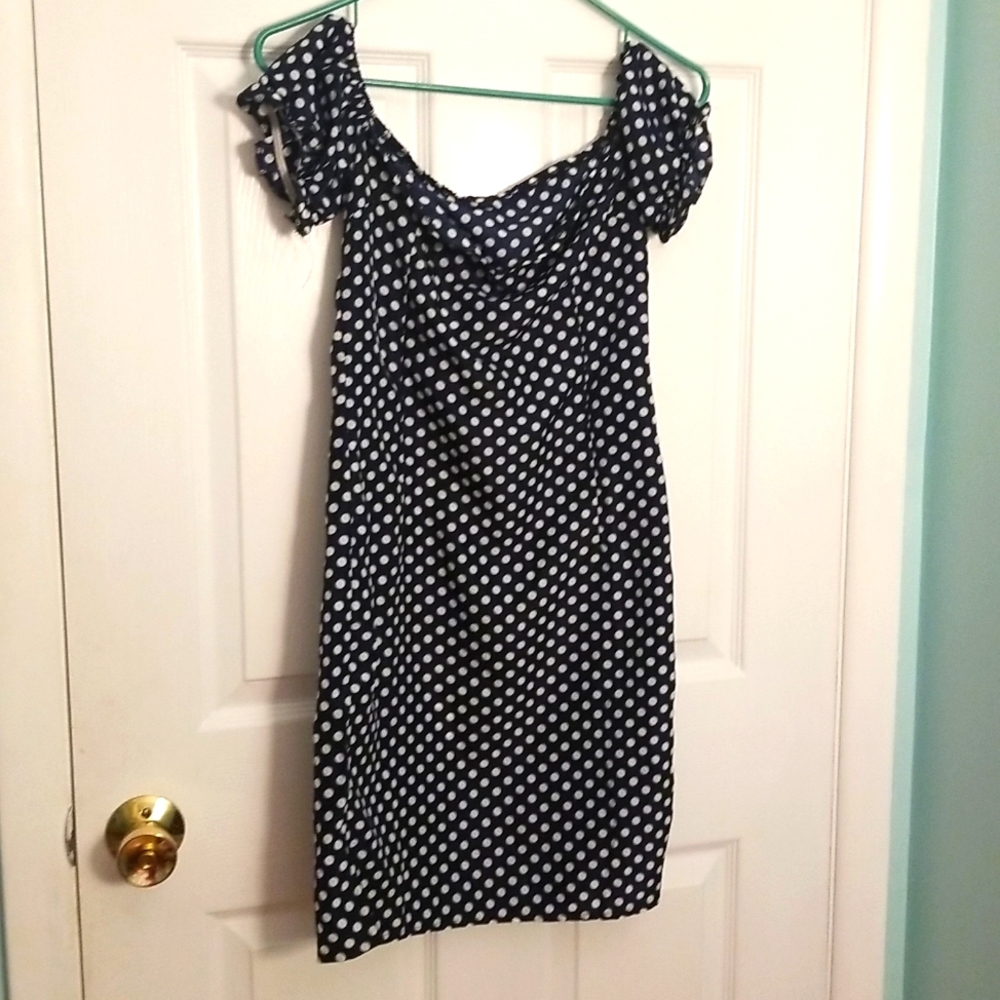 Pokadot Sleeve Dress